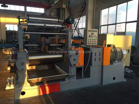 Long Service Life Two Roll Rubber Plastic Silicone Mixing Mill for Industrial Applications