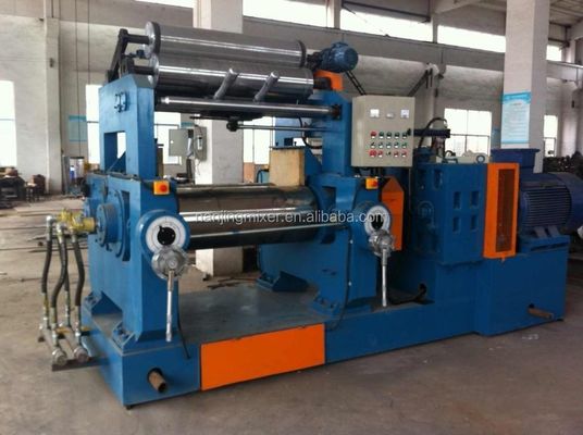 Stock Blender Two Roll Rubber Open Mixing Mills with Tilt Type Length of Roll 1500 mm