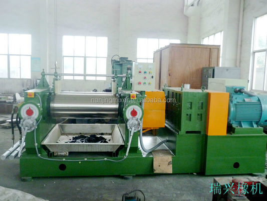 Stock Blender Two Roll Rubber Open Mixing Mills with Tilt Type Length of Roll 1500 mm