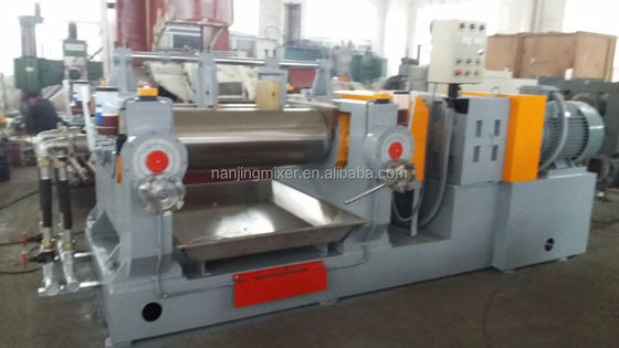 two roll open milling plastic mixer/rubber mixing mill xk-450