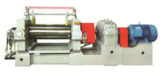 Video Technical Support Plastic Silicone Mixing Machine for Laboratory Granule Process Two Rolls Rubber Open