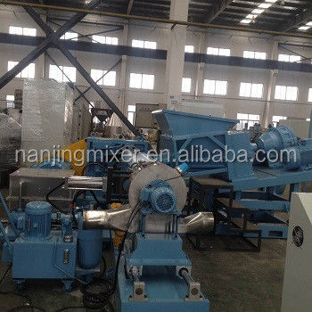 17000 Output Single Screw PVC Plastic Pelletizing Making Line for Manufacturing Plant