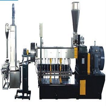 Small Lab Scale Twin Screw Extruder Line with Double-screw Design and 62.4 mm Diameter