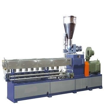 Small Lab Scale Twin Screw Extruder Line with Double-screw Design and 62.4 mm Diameter