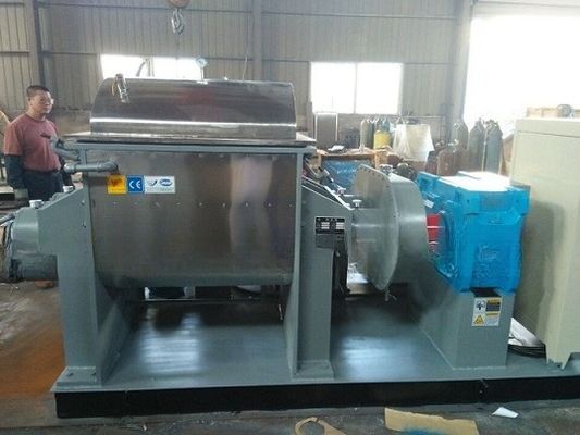 Horizontal Electric Heating Vacuum Double Sigma Z paddle Blades Silicone Sealant/BMC/Rubber Kneader and Mixing  with Screw