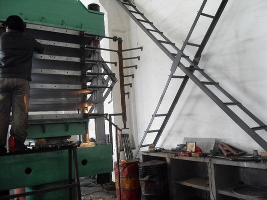 Online Support Plate Vulcanizing Press for EVA/PE Interlocking Mat and Puzzle Mat