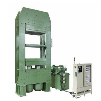 22.5KW Hydraulic Solid Type Platen Vulcanizing Press Machine for Motorcycle Tyre Making