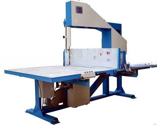 Video Technical Support Vertical Cutting Machine for EPE Foam Eva Sponge and Foam Sheet