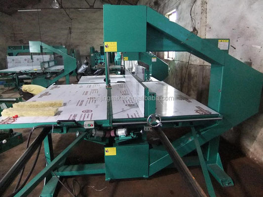 Video Technical Support Vertical Cutting Machine for EPE Foam Eva Sponge and Foam Sheet