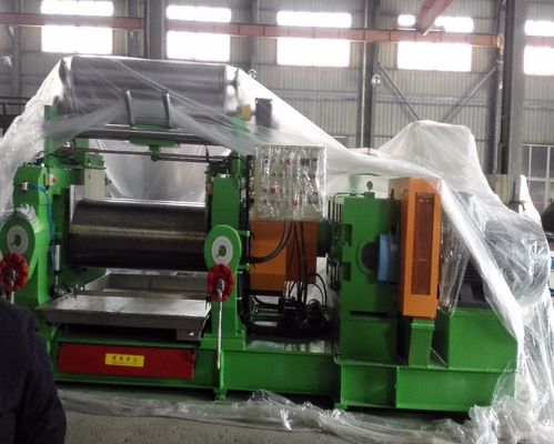 lab two roller open mixing mill with stock blender machine/mixer for pvc