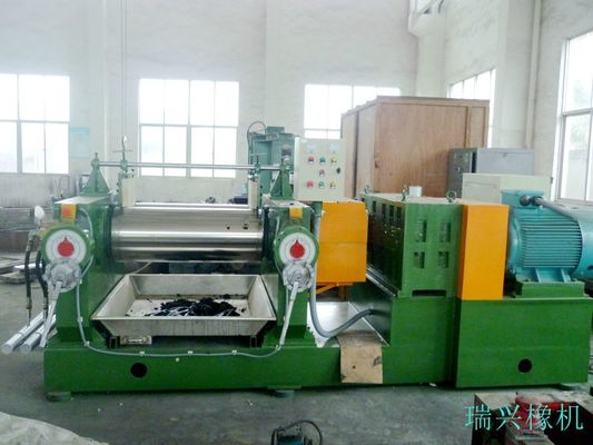 lab two roller open mixing mill with stock blender machine/mixer for pvc