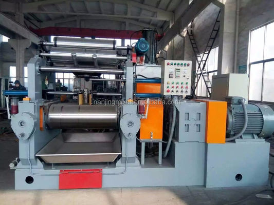 lab two roller open mixing mill with stock blender machine/mixer for pvc
