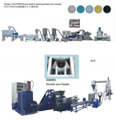 Type SBR/EPDM Rubber based Sulfur masterbatch Granulation Machine with 380V/200V/460V Voltage