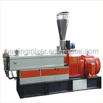 Parallel PP Filler Caco3 Plastic Compounding Masterbatch Twin Screw Extruder Machine