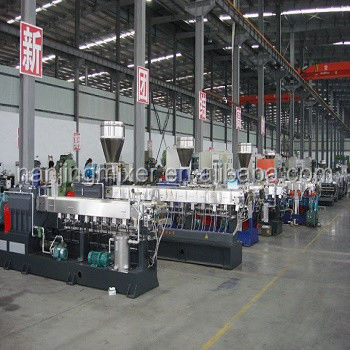 Parallel PP Filler Caco3 Plastic Compounding Masterbatch Twin Screw Extruder Machine
