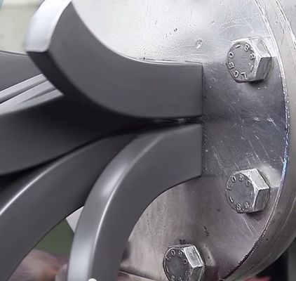 Z Blade Sigma Kneader with Screw Extruder for discharge