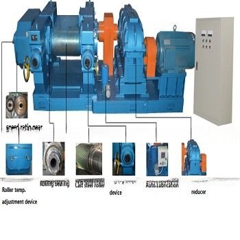 Tire Recycling Machine Used Tire Shredder Fertilizer Granule Machine with 132kW Power
