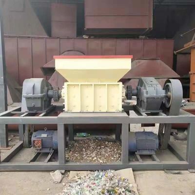 Plastic Shredder Machine for Tire Recycling Plant Max.Production Capacity 2500kg/h