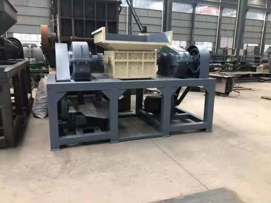 Plastic Shredder Machine for Tire Recycling Plant Max.Production Capacity 2500kg/h