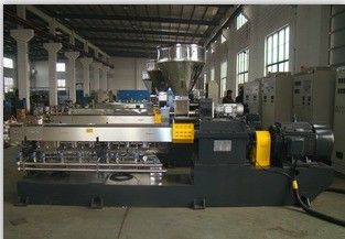 Power kW 90 EVA PA Hot Melt Adhesive Underwater Double Screw Masterbatch Pelletizer Extruder