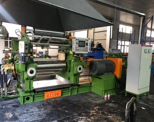 55KW Two Roll Rubber Mixture Mill with and 220V/380V/415V/460V Voltage