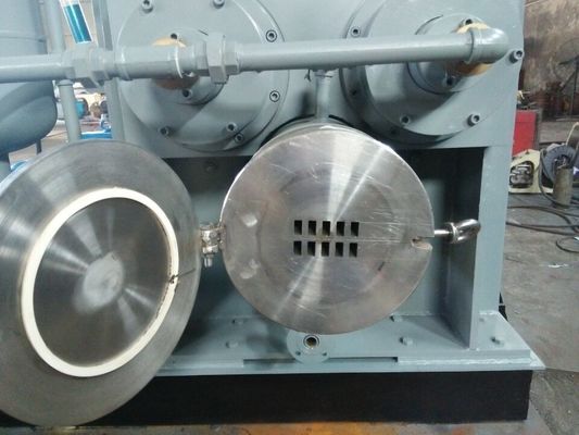 High Power 45 kW Double Z Blade Sigma Kneader 4000L Screw Extruding Vacuum Sigma Mixer