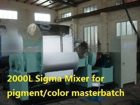 Z Blade Depuy Sigma Mixer Chemical Kneader Machine for CMC at 0.8 MPa Air Pressure