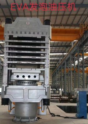 Eva pe foaming sheets press vulcanizer machine production line within PLC with 11000