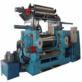 high quality automatic  two roller open rubber compound mixing mill machine with feeder with cheap price