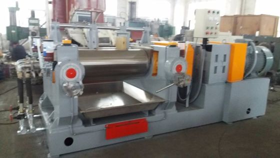 high quality automatic  two roller open rubber compound mixing mill machine with feeder with cheap price
