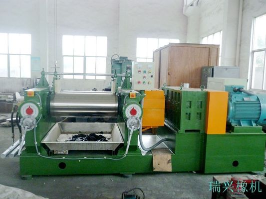 two roll Open Mixing Mill machine with Double transmission system for rubber compound,plastic,eva,pe silicone