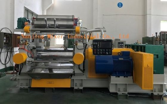 two roll Open Mixing Mill machine with Double transmission system for rubber compound,plastic,eva,pe silicone