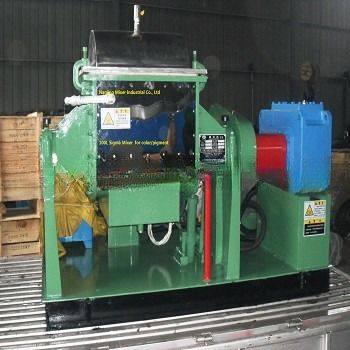 double blade sigma z arm mixer and kneader screw extruding