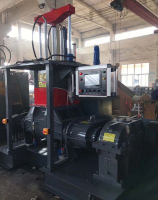 3.0KW Brake Motor 55l Hydraulic Tilt Type Rubber Dispersion Kneader Mixer Machine with HLL-15 Dust Collector