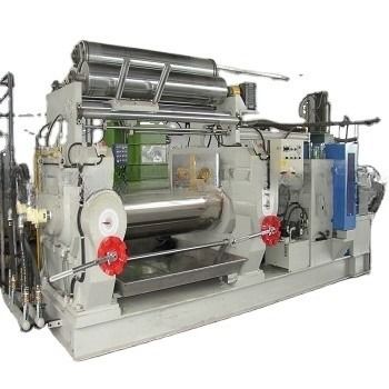 7.5kW Power and 320mm Roll Length XK-300 Lab Open Mill Two Roll Rubber Mixing Machine