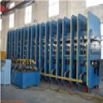 Vulcanizing press to belt conveyor free,rubber conveyor belt hydraulic press production line