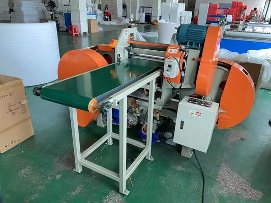 EVA Foam Splitting Machine for shoes industry with Automatic Feeder System