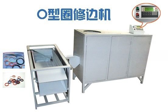 spin trimming and deflashing machines for rubber and plastic