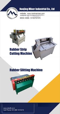PLC Controlled Rubber Sheet Slitting/Slicing Cutting Machine for Manufacturing Plant