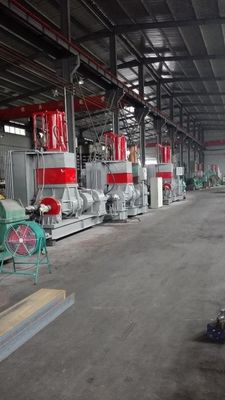 15KW Electric Heater PVC Plastic Intermeshing Rotor Kneader Mixer Machines for Competitive