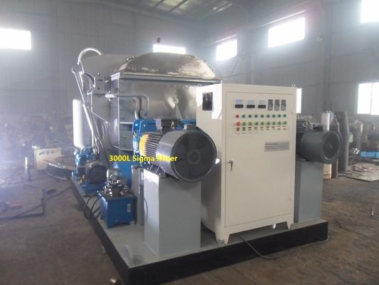 Manufacturing Plant Industrial Sigma Z Blade Dough Mixer/Silicon Rubber Sigma Kneader