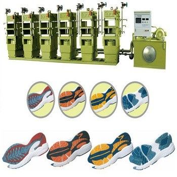 Lab Rubber Sole Vulcanization Press Machine for Voltage 380V Outsole Vulcanizing