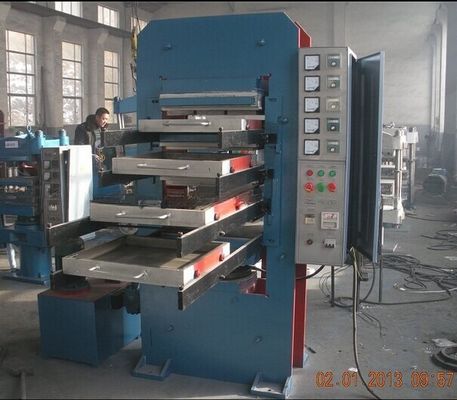 Continuous Production Rubber Vulcanizing Press Machine 400T for O-Ring Hot Vulcanizing