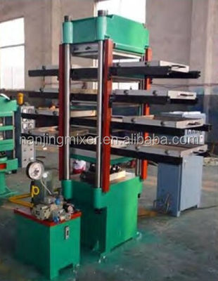 Continuous Production Rubber Vulcanizing Press Machine 400T for O-Ring Hot Vulcanizing