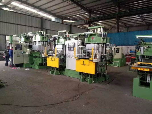 small vacuum automatic rubber silicone compressing moulding press machine/mold multi press machine with 2 press piston set