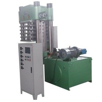 Hydraulic Plate Press Machine Cost-Friendly Rubber Vulcanizing Press with 7.5KW Power