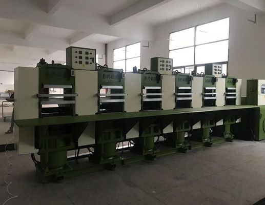 L7800xW1800xH2200mm Rubber Sole Compression Molding Press for Hydraulic Vulcanizer