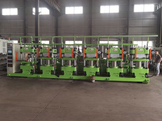 Long Service Life Rubber Sole Compression Moulding Machine with Plate Vulcanizing Press