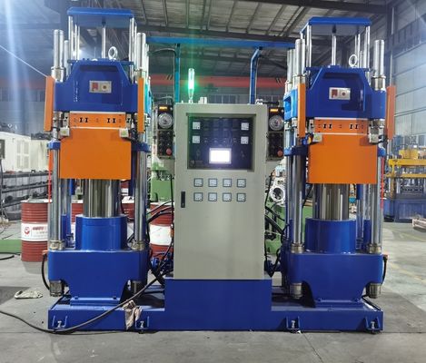 Automatic Compression Rubber Molding Machine with Internal Core Lifters