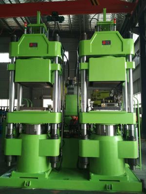 Automatic Compression Rubber Molding Machine with Internal Core Lifters